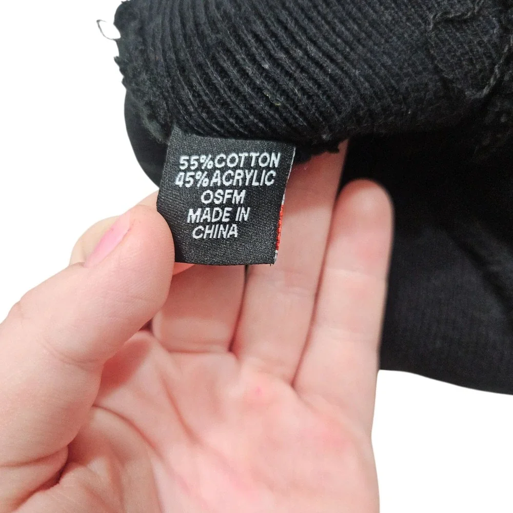 Pacific Headwear Beavers Pom-Pom Knit Beanie Hat Style‎ 649K OSFM Black & Orange